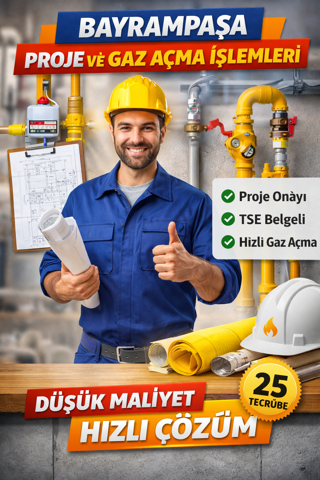 Bayrampaşa Proje ve Gaz Açma İşlemleri